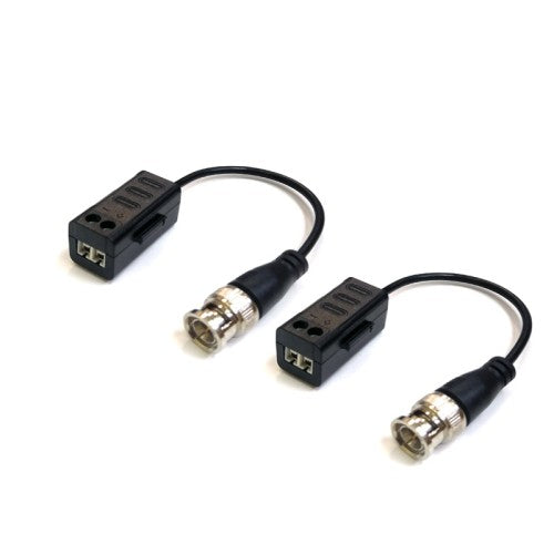 4K Video Balun Single Channel BNC over RJ45 Screw-Pin Type